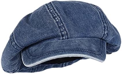Amazon.com: Wodaji Unisex Oversized Denim Newsboy Painter Hat